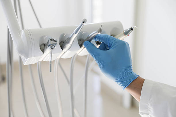 Professional Dental technician working in August, CA